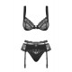 Heartina Ensemble 3 pcs - Noir