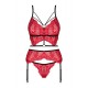 Mettia Ensemble 3 pcs - Rouge