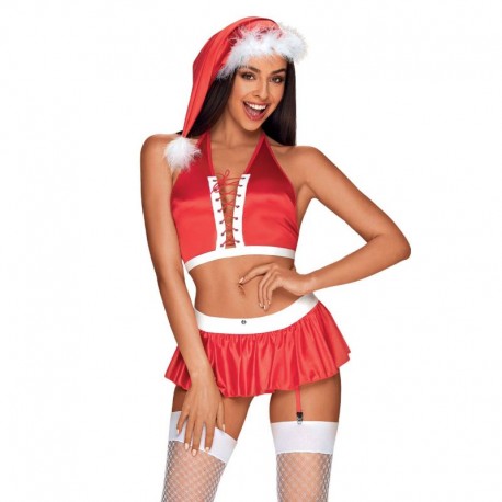 Noël Ms Claus Ensemble 2 pcs - Rouge