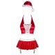 Noël Ms Claus Ensemble 2 pcs - Rouge