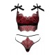 Redessia Ensemble 2 pcs - Rouge et Noir